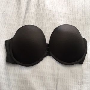 💚 5/$25 Gilligan OMalley Black Strapless Bra 34B
